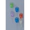 Oic Cubicle Hooks, Standard, 5/PK, Translucent 5PK OIC30181 - alternate 4